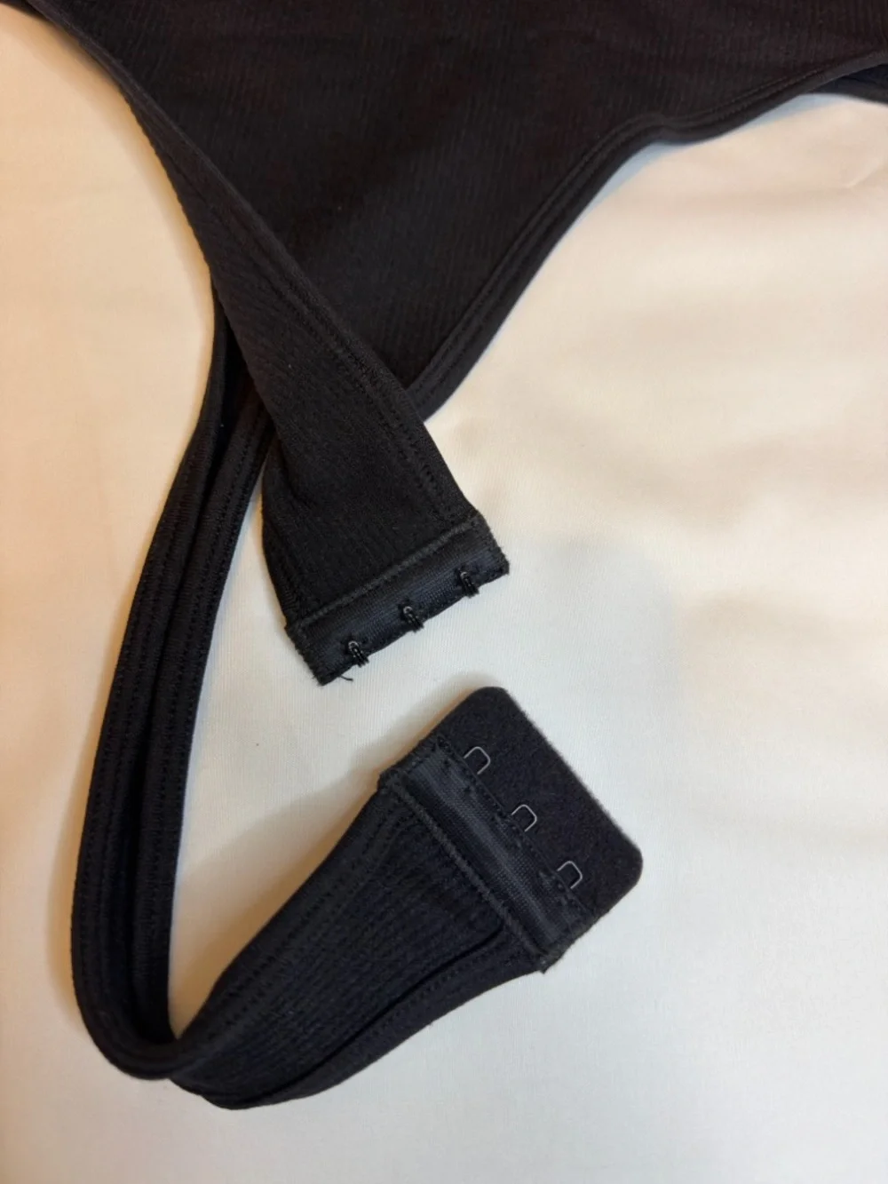 Black Bodysuit w/Zipper - Picture 5 of 9